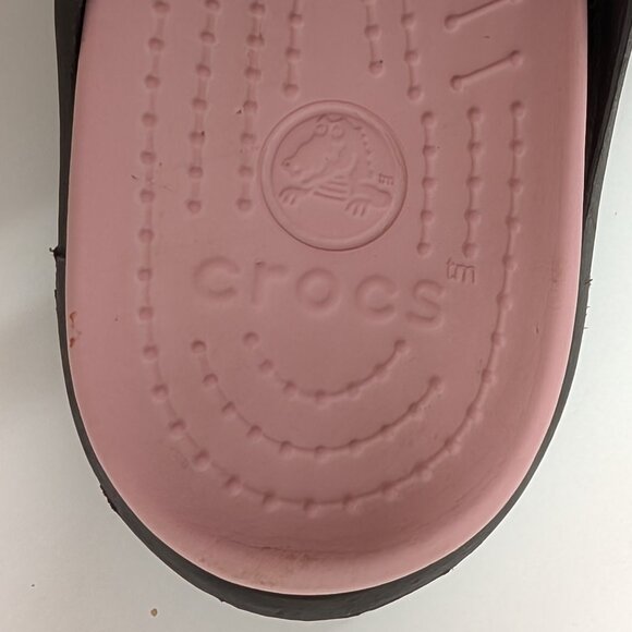 Crocs Meleen Sandals in Espresso & Petal Pink - Picture 6 of 15